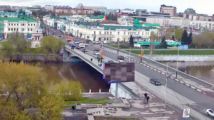 Онлайн веб-камера на Юбилейном мосту